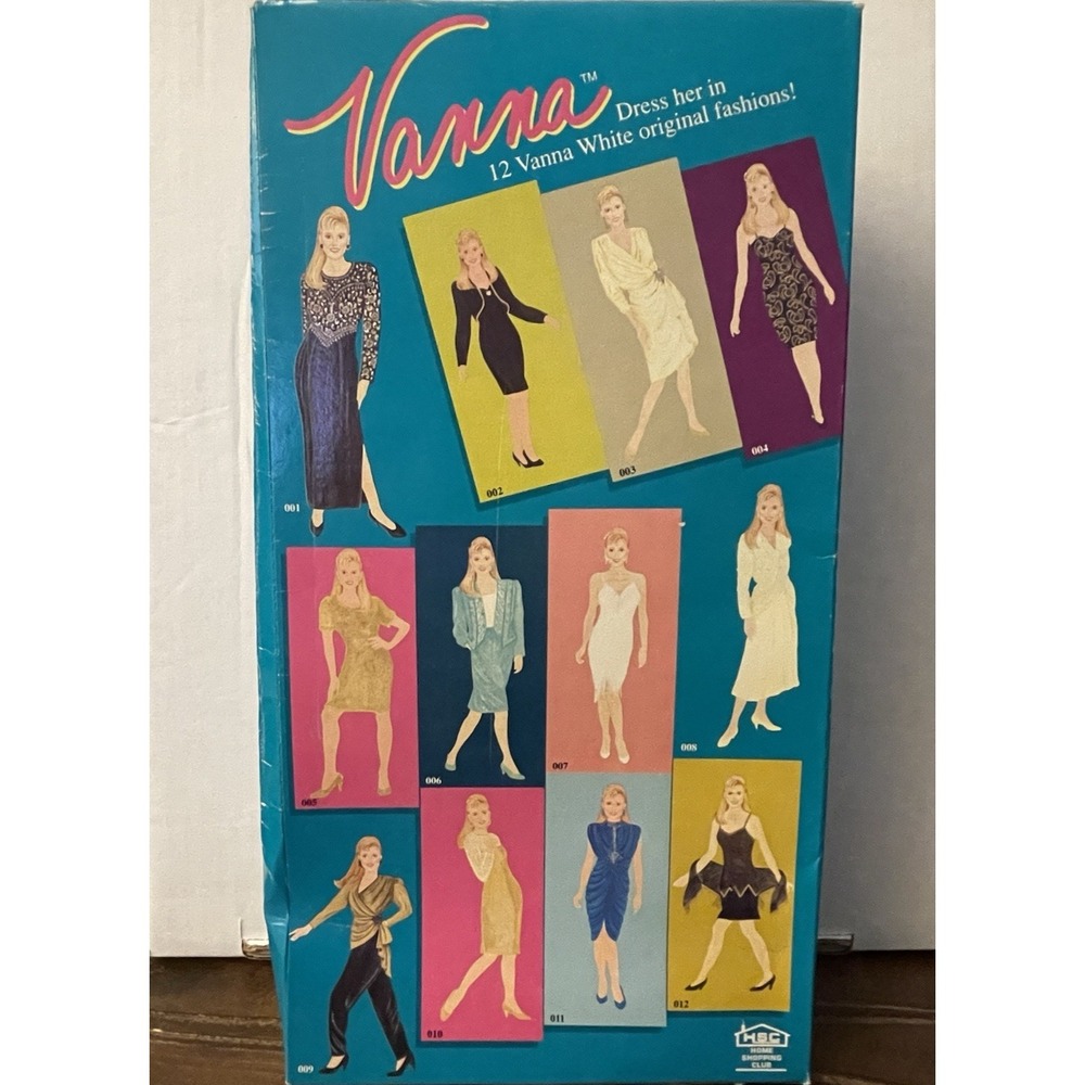 Vanna White‎ Doll with Original Fashions 011 Limited Edition HSC-NEW 1990 - Picture 2 of 4
